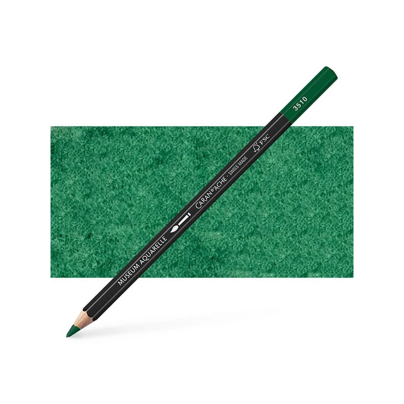 Caran d'Ache Museum akvarel olovka - 719, dark phthalocyanine green