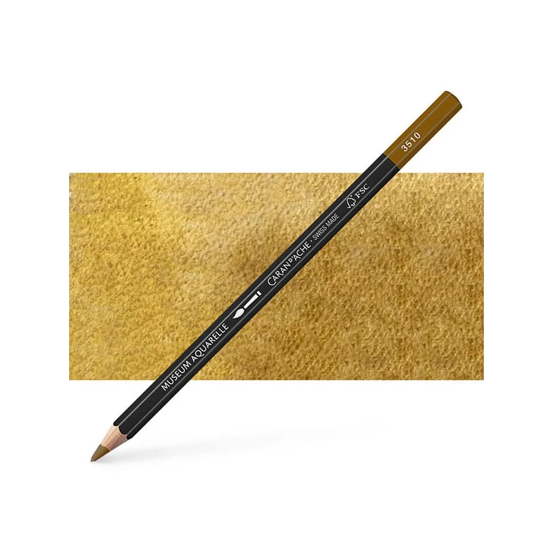 Caran d'Ache Museum akvarel olovka - 736, brown olive 50%