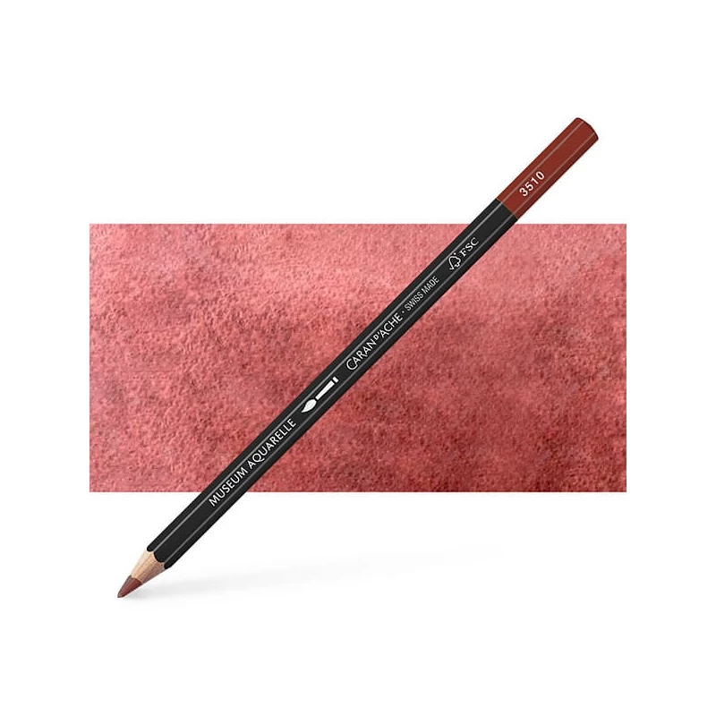 Caran d'Ache Museum akvarel olovka - 866, burnt sienna 50%