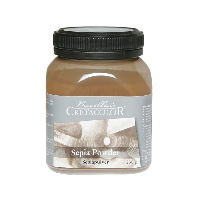 Cretacolor sepia prah, 230 g