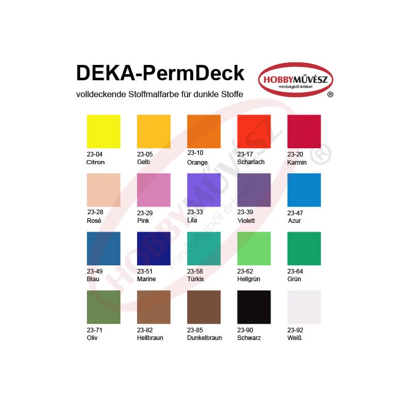 Deka Perm Deck boja za tamni materijal - 28 ružičasta