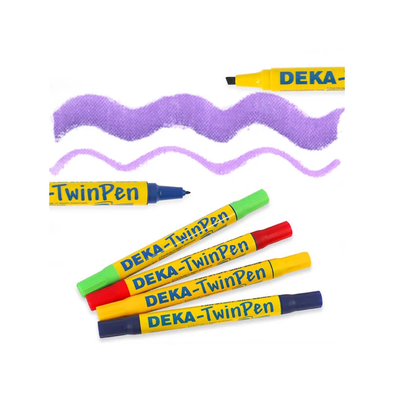 Deka TwinPen dvostrani filc vrh - 37 ametist