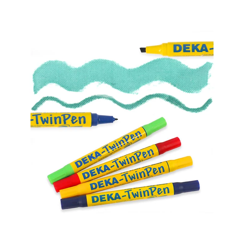 Deka TwinPen dvostrani filc vrh - 58 tirkiz