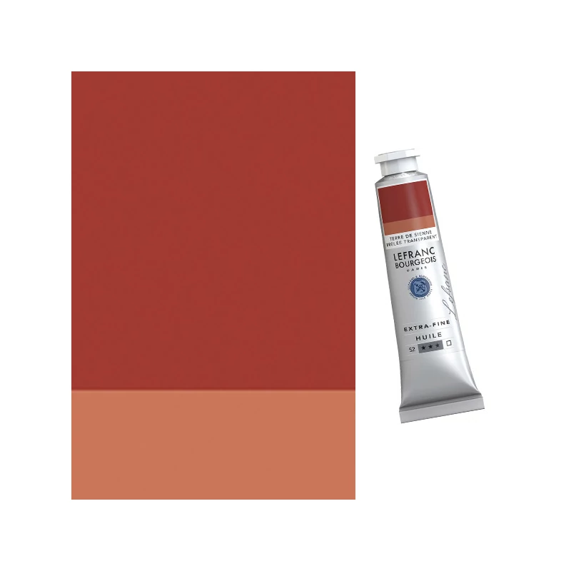 L&B Extra-Fine uljana boja, 40 ml - 734, transparent burnt sienna