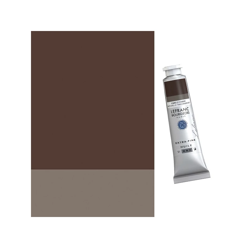 L&B Extra-Fine uljana boja, 40 ml - 765, transparent raw umber