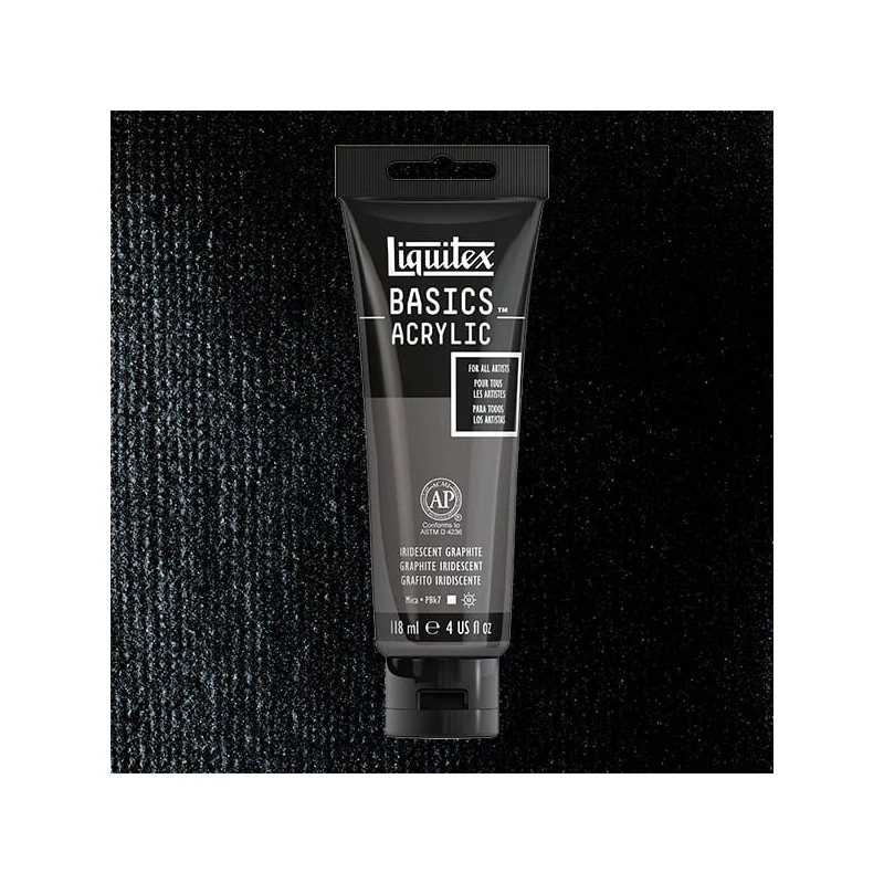 Liquitex Basics akrilna boja, 118 ml - 049, iridescent graphite