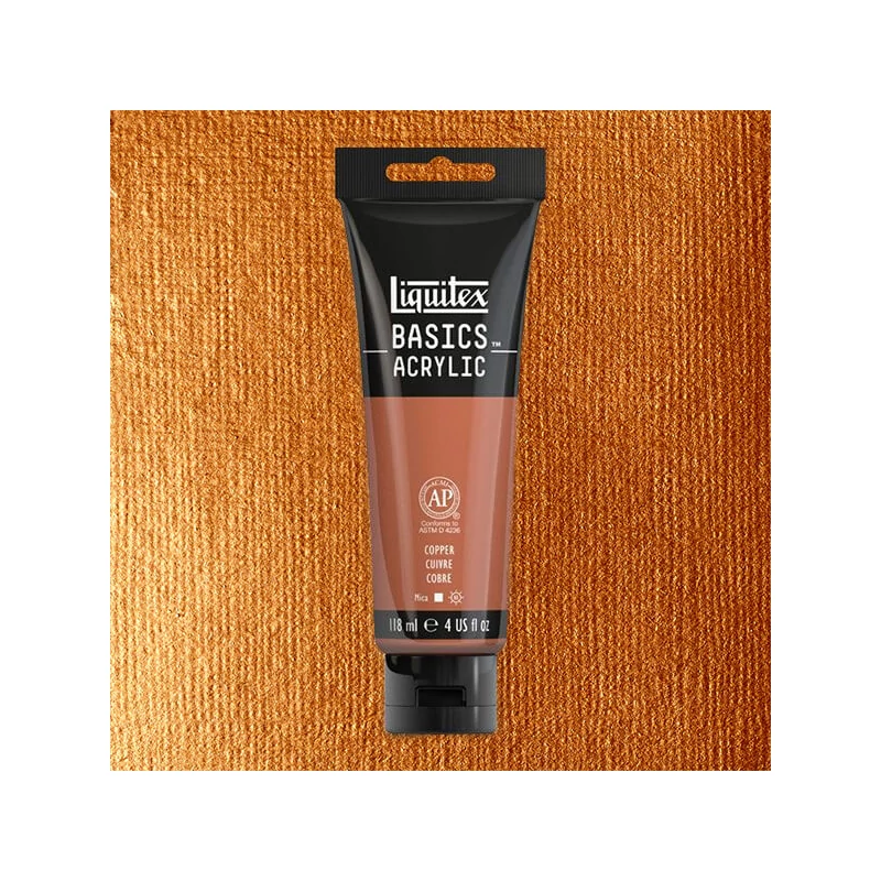 Liquitex Basics akrilna boja, 118 ml - 053, copper