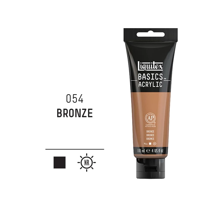 Liquitex Basics akrilna boja, 118 ml - 054, bronze