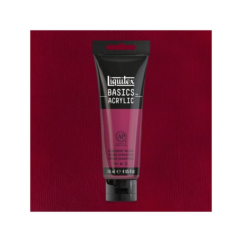 Liquitex Basics akrilna boja, 118 ml - 114, magenta quinacridone