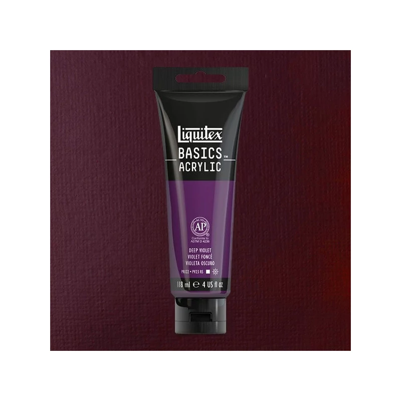 Liquitex Basics akrilna boja, 118 ml - 115, violet deep