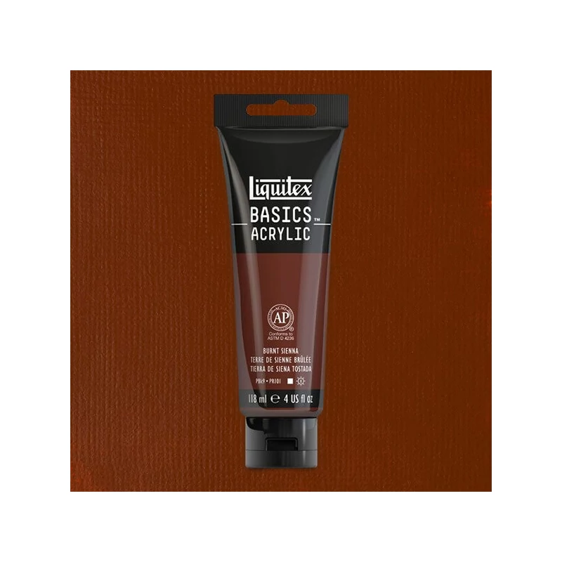 Liquitex Basics akrilna boja, 118 ml - 127, burnt sienna