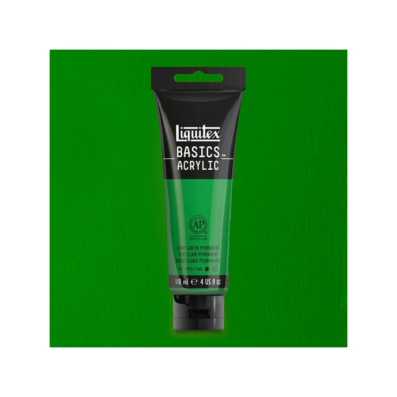 Liquitex Basics akrilna boja, 118 ml - 312,  green light permanent