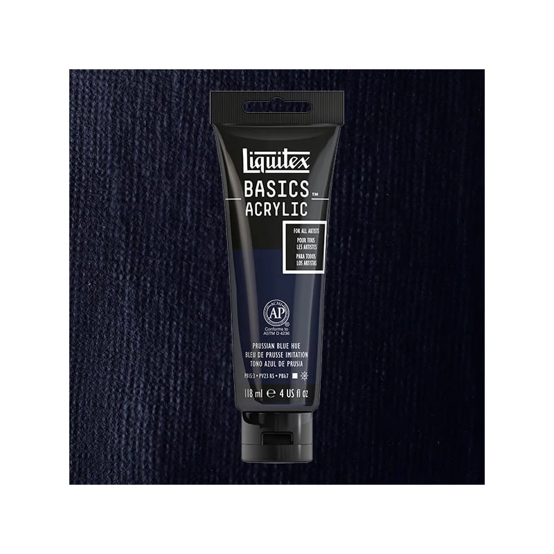 Liquitex Basics akrilna boja, 118 ml - 320, prussian blue hue