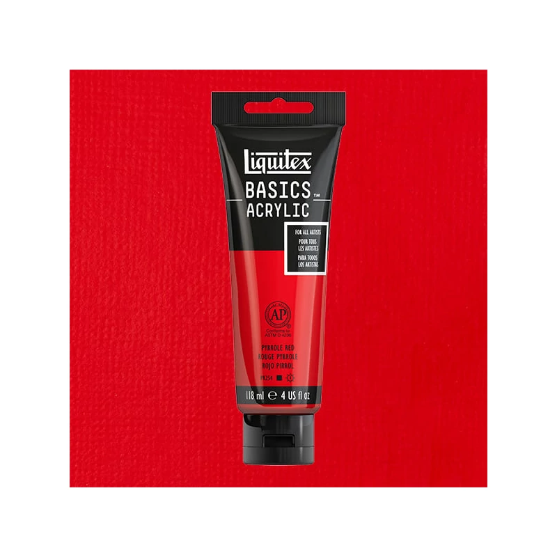 Liquitex Basics akrilna boja, 118 ml - 321, pyrrole red
