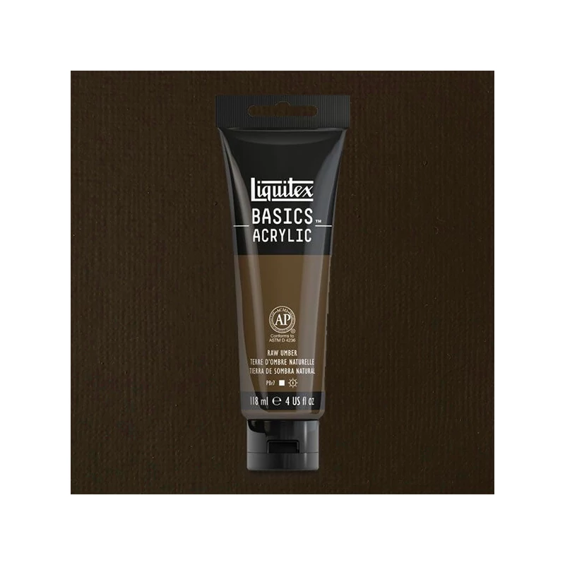 Liquitex Basics akrilna boja, 118 ml - 331, raw umber