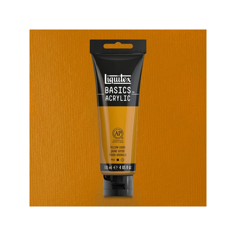 Liquitex Basics akrilna boja, 118 ml - 416, yellow oxide