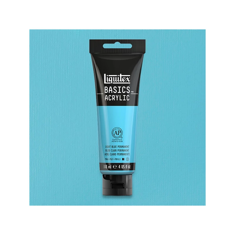 Liquitex Basics akrilna boja, 118 ml - 770, blue light permanent