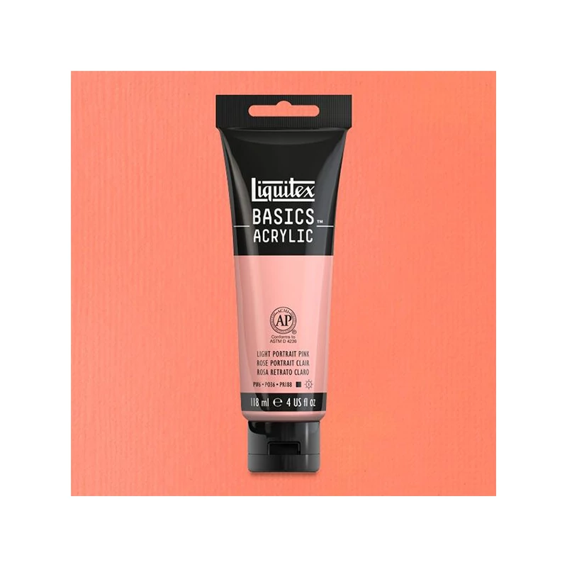 Liquitex Basics akrilna boja, 118 ml - 810, light pink