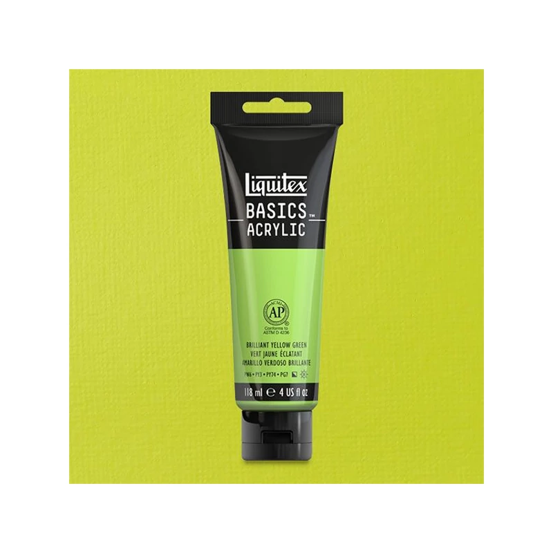Liquitex Basics akrilna boja, 118 ml - 840, yellow green brilliant