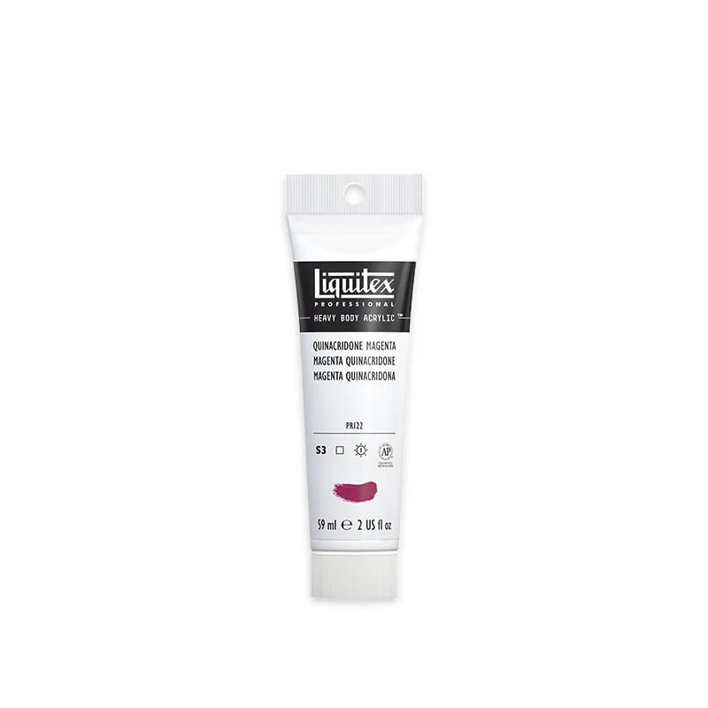 Liquitex Heavy Body akrilna boja, 59 ml - 114, quinacridone magenta