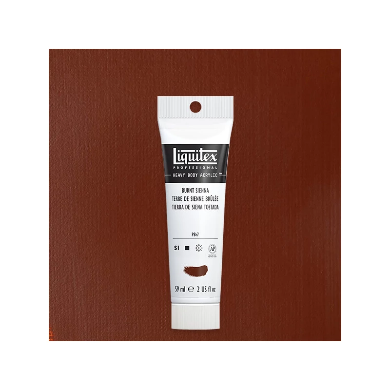 Liquitex Heavy Body akrilna boja, 59 ml - 127, burnt sienna