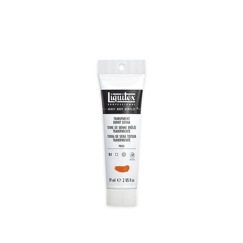 Liquitex Heavy Body akrilna boja, 59 ml - 129, transparent burnt sienna