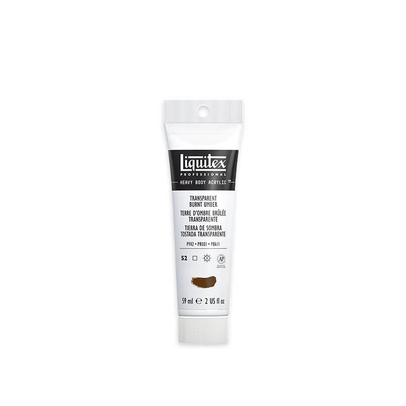 Liquitex Heavy Body akrilna boja, 59 ml - 130, transparent burnt umber