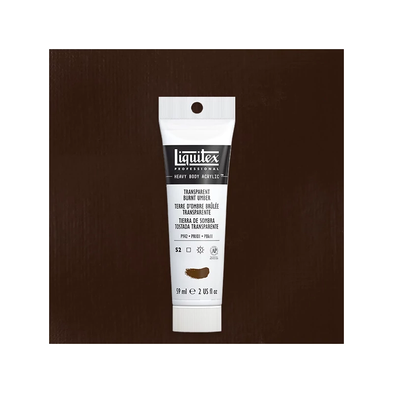 Liquitex Heavy Body akrilna boja, 59 ml - 130, transparent burnt umber