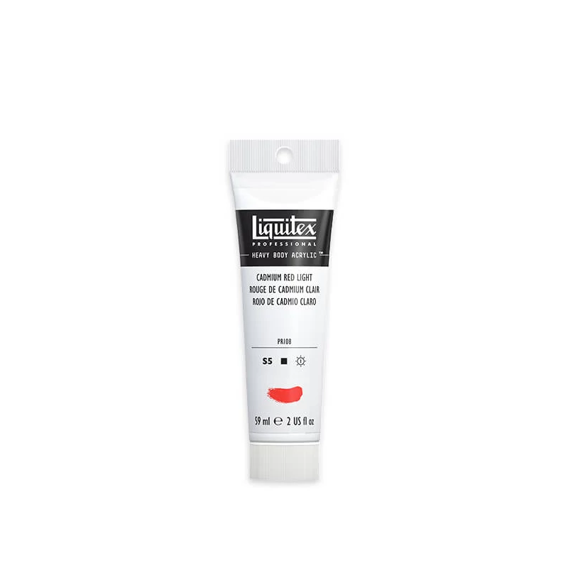 Liquitex Heavy Body akrilna boja, 59 ml - 152, cadmium red light