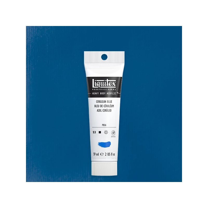 Liquitex Heavy Body akrilna boja, 59 ml - 164, cerulean blue