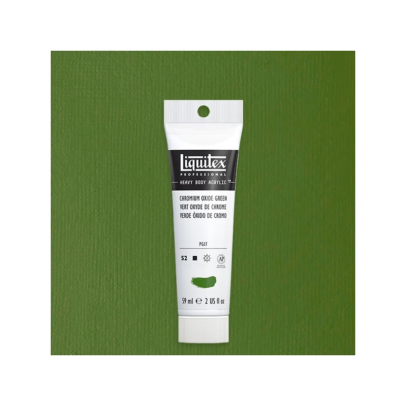Liquitex Heavy Body akrilna boja, 59 ml - 166, chromium oxide green