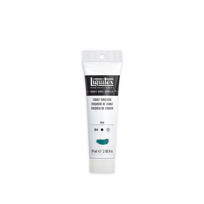 Liquitex Heavy Body akrilna boja, 59 ml - 169, cobalt turquoise