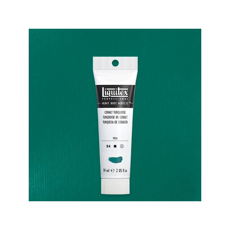 Liquitex Heavy Body akrilna boja, 59 ml - 169, cobalt turquoise