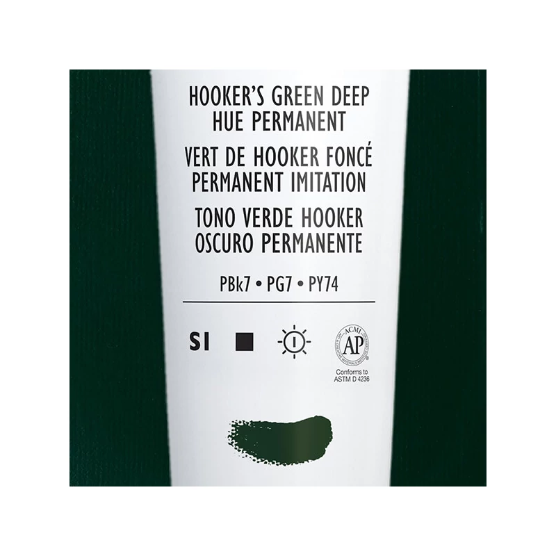 Liquitex Heavy Body akrilna boja, 59 ml - 225, hooker's green deep hue permanent