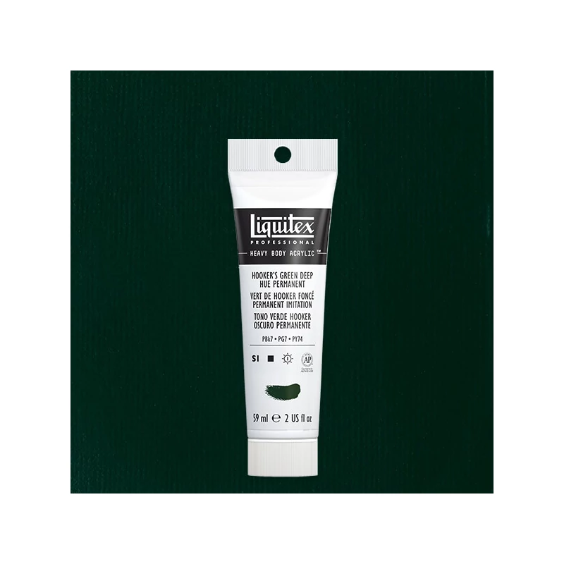 Liquitex Heavy Body akrilna boja, 59 ml - 225, hooker's green deep hue permanent