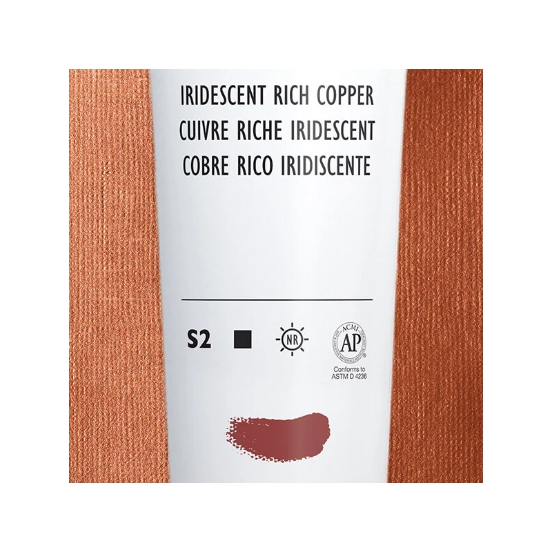Liquitex Heavy Body akrilna boja, 59 ml - 230, iridescent rich copper