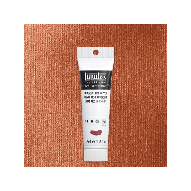 Liquitex Heavy Body akrilna boja, 59 ml - 230, iridescent rich copper