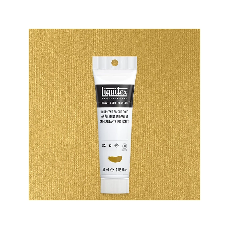 Liquitex Heavy Body akrilna boja, 59 ml - 234, iridescent bright gold