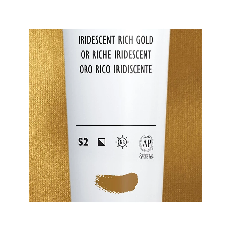 Liquitex Heavy Body akrilna boja, 59 ml - 235, iridescent rich gold
