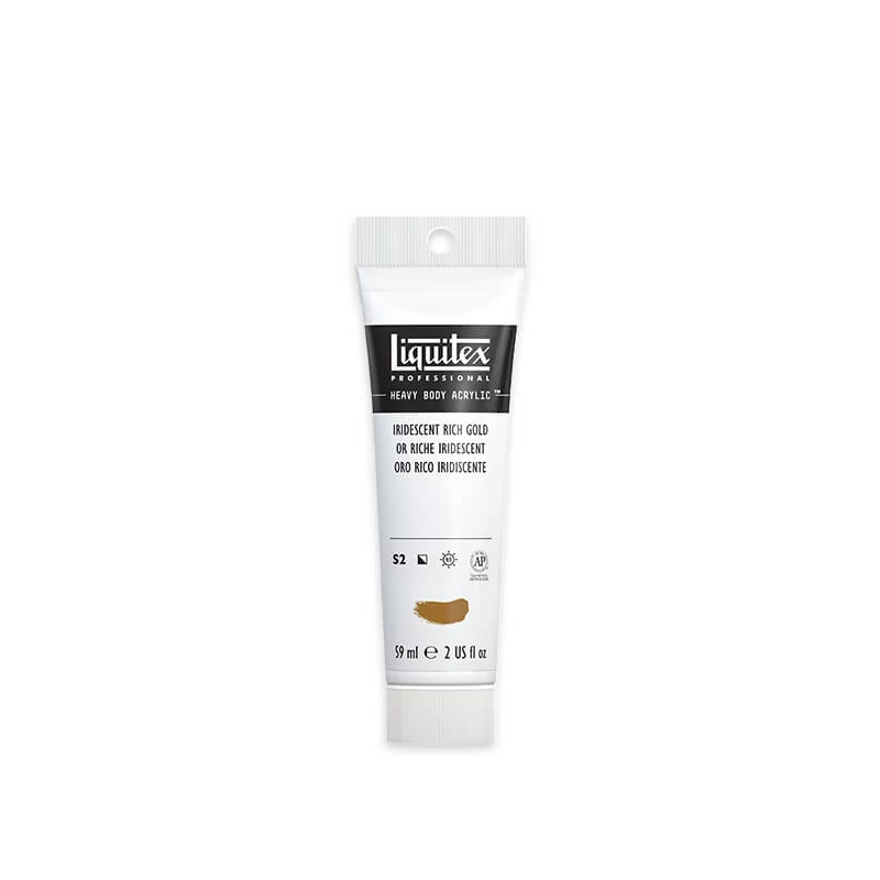 Liquitex Heavy Body akrilna boja, 59 ml - 235, iridescent rich gold