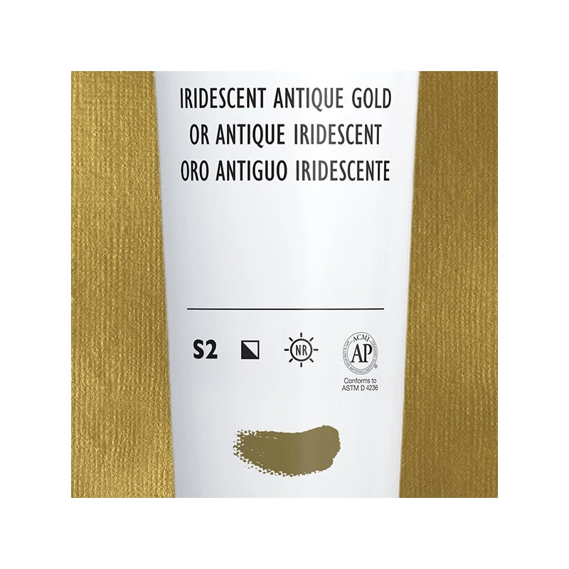 Liquitex Heavy Body akrilna boja, 59 ml - 237, iridescent antique gold