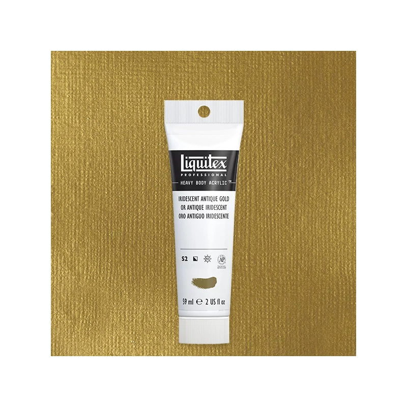 Liquitex Heavy Body akrilna boja, 59 ml - 237, iridescent antique gold