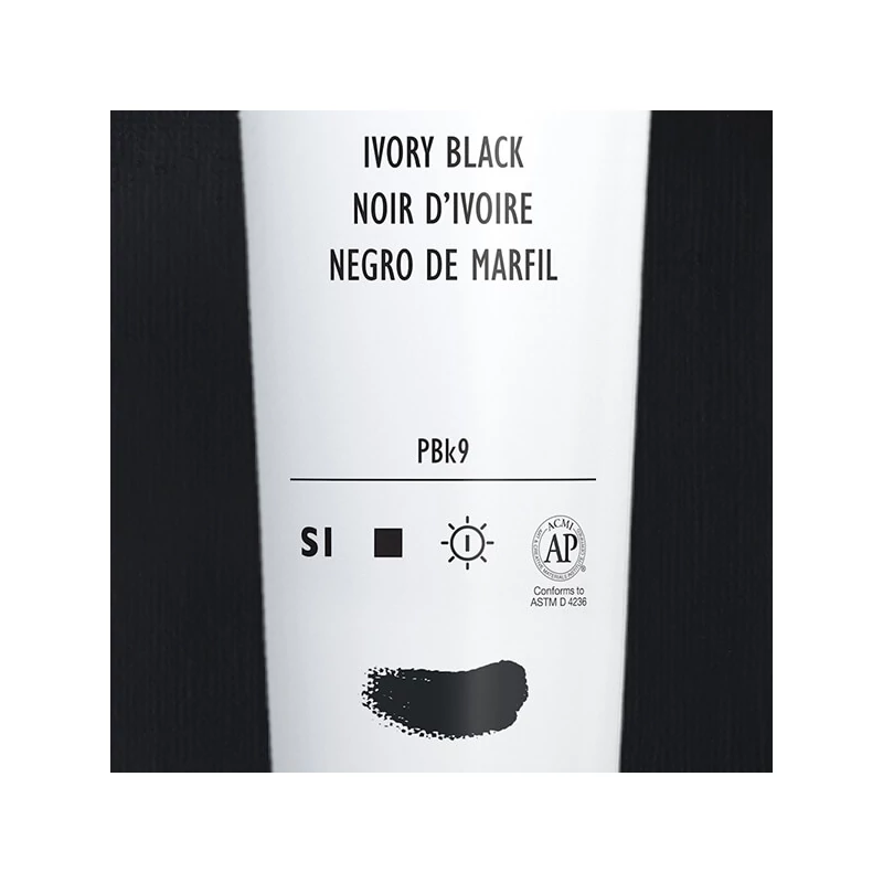 Liquitex Heavy Body akrilna boja, 59 ml - 244, ivory black