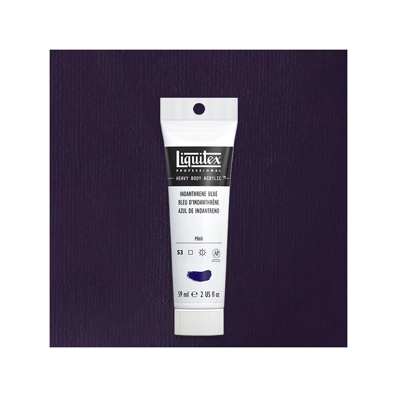 Liquitex Heavy Body akrilna boja, 59 ml - 322, indanthrene blue