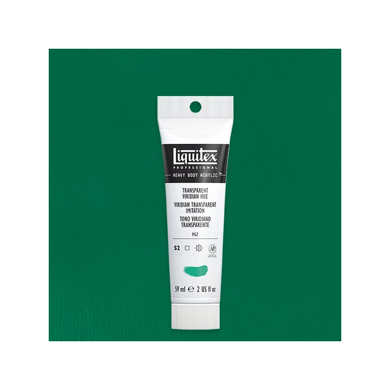 Liquitex Heavy Body akrilna boja, 59 ml - 327, transparent viridian hue