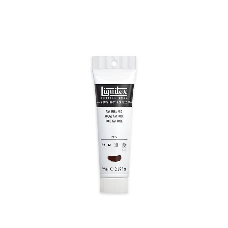 Liquitex Heavy Body akrilna boja, 59 ml - 392, van dyke red
