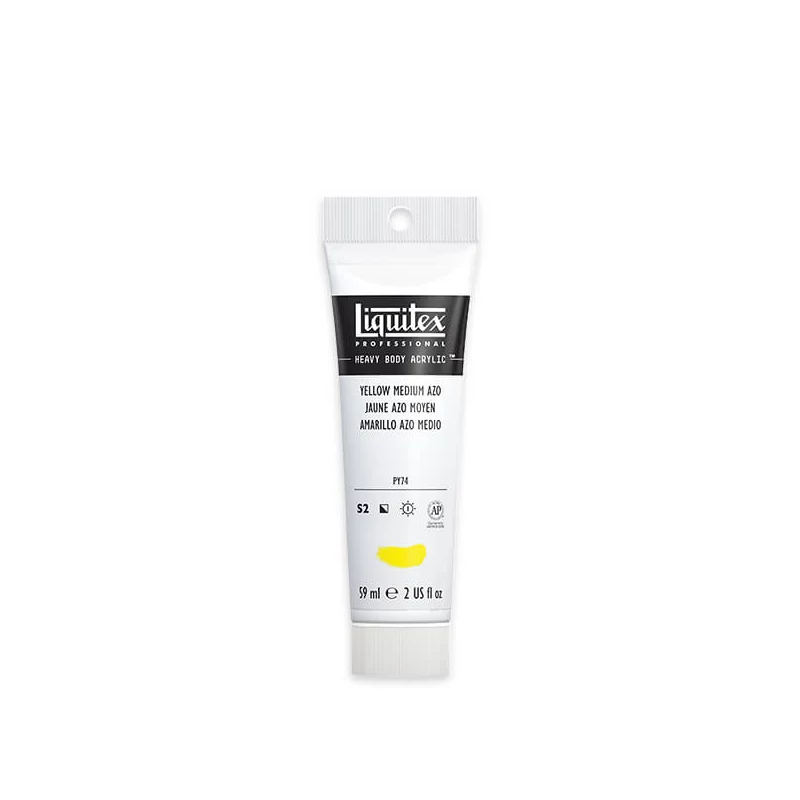 Liquitex Heavy Body akrilna boja, 59 ml - 412, yellow medium azo