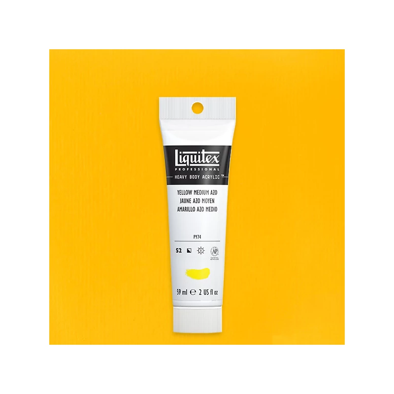 Liquitex Heavy Body akrilna boja, 59 ml - 412, yellow medium azo
