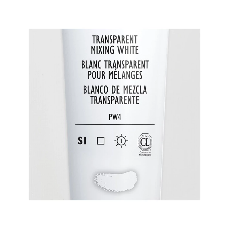 Liquitex Heavy Body akrilna boja, 59 ml - 430, transparent mixing white