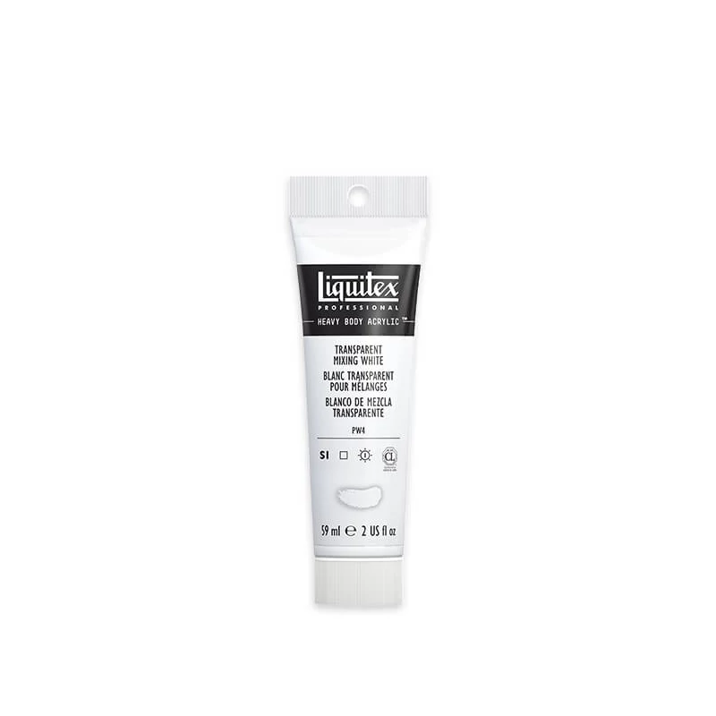 Liquitex Heavy Body akrilna boja, 59 ml - 430, transparent mixing white